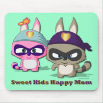 Mother's Day Gift Cute Cartoon Funny Mousepad mousepads