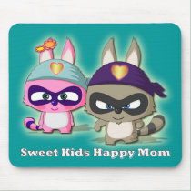 Mother's Day Gift Cute Cartoon Funny Mousepad mousepads