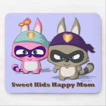 Mother's Day Gift Cute Cartoon Funny Mousepad mousepads