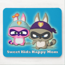 Mother's Day Gift Cute Cartoon Funny Mousepad mousepads