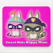 Mother's Day Gift Cute Cartoon Funny Mousepad mousepads