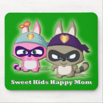 Mother's Day Gift Cute Cartoon Funny Mousepad mousepads