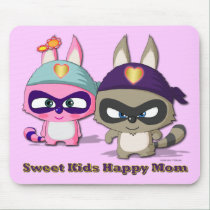 Mother's Day Gift Cute Cartoon Funny Mousepad mousepads