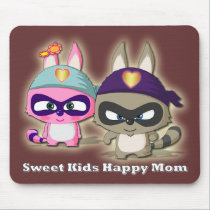 Mother's Day Gift Cute Cartoon Funny Mousepad mousepads