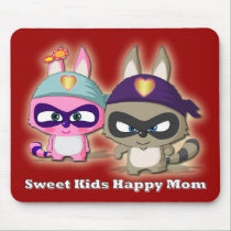 Mother's Day Gift Cute Cartoon Funny Mousepad mousepads