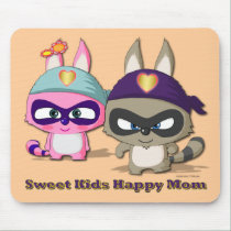 Mother's Day Gift Cute Cartoon Funny Mousepad mousepads