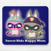 Mother's Day Gift Cute Cartoon Funny Mousepad mousepads