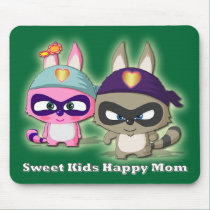 Mother's Day Gift Cute Cartoon Funny Mousepad mousepads