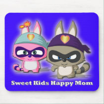 Mother's Day Gift Cute Cartoon Funny Mousepad mousepads