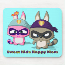 Mother's Day Gift Cute Cartoon Funny Mousepad mousepads