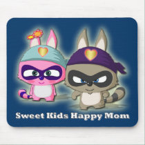 Mother's Day Gift Cute Cartoon Funny Mousepad mousepads