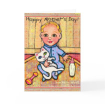 Mother's Day Greeting Card by jamiecreates1 Mother's Day Greeting Card