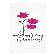 Mothers Day Greetings Announcements