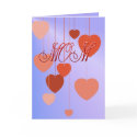 Mothers Day Hearts Card
