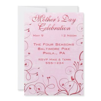 Mother's Day Invitations zazzle_invitation