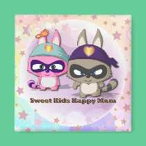 Mother's Day Kawaii Gift Cute Cartoon Funny Magnet magnets