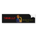 MOTHER'S DAY LILLY LEDBETTER BUMPER STICKERS