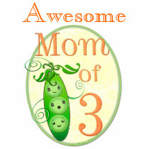 Mother's Day Mom of Three  T-Shirt