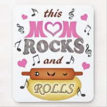 Mother's Day / Mom's Birthday Rock & Bake Mousepads