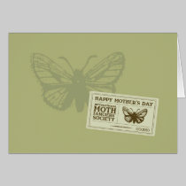 Mother's Day Moth Card 1 cards