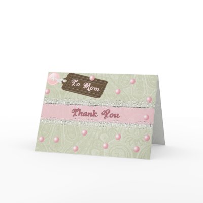 Mother's day pearls card Zazzle_card Mother's day pearls card Zazzle_card
