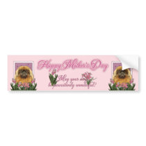 Mothers Day - Pekingese - Pebbles Bumper Stickers
