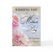 Mother's Day Peonies Mother's Day Card