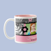 Mother's Day Personalized Photo Mug Pink mugs