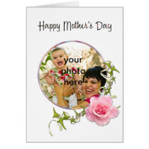 Mother's Day photo card cards