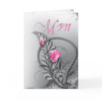 Mother's Day Pink Roses Cards