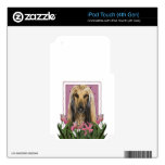 Mothers Day - Pink Tulips - Afghan iPod Touch 4G Decals