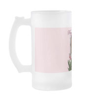 Mothers Day - Pink Tulips - Beagle Puppy Mugs