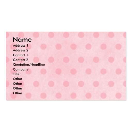 Mothers Day - Pink Tulips - Bichon Frise Business Card