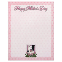 Mothers Day - Pink Tulips - Border Collie Custom Letterhead