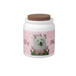 Mothers Day - Pink Tulips - Cavalier - Blenheim Candy Jar