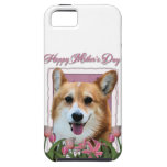 Mothers Day - Pink Tulips - Corgi - Owen iPhone 5 Cover