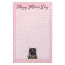Mothers Day - Pink Tulips - Dachshund - Winston Stationery