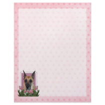 Mothers Day - Pink Tulips - Great Dane Custom Letterhead