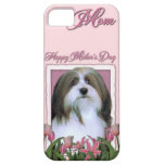 Mothers Day - Pink Tulips - Havanese iPhone 5 Cover