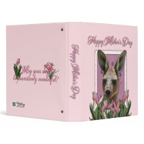 Mothers Day - Pink Tulips - Kangaroo Binders