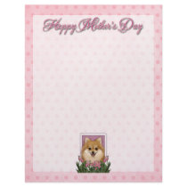 Mothers Day - Pink Tulips - Pomeranian Letterhead