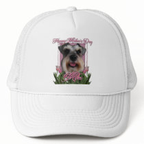 Mothers Day - Pink Tulips - Schnauzer Hats