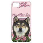 Mothers Day - Pink Tulips - Shiba Inu - Yasha iPhone 5 Cases