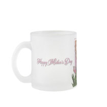 Mothers Day - Pink Tulips - Yorkshire Terrier Mugs