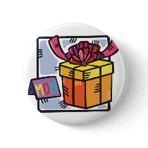 Mother's Day Present buttons by Eholidayz Mother's Day Present buttons