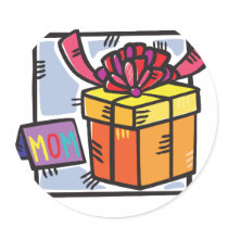 Mother's Day Present stickers by Eholidayz Mother's Day Present stickers