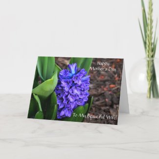 Mother's Day Purple-Card card
