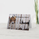 Mother's Day Rescued Pups zazzle_card