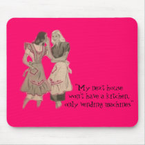 MOTHER'S DAY RETRO GIRLS mousepads by OWL1998 MOTHER'S DAY RETRO GIRLS mousepads