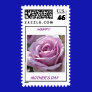 Mothers Day Rose Stamp